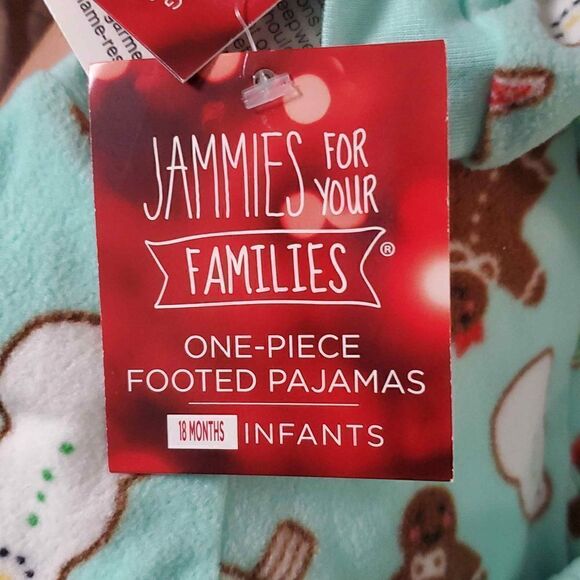 NWT UNISEX GINGERBREAD MAN SLEEPER - Picture 3 of 4